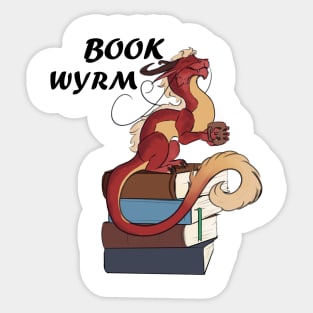 Book Wyrm Sticker